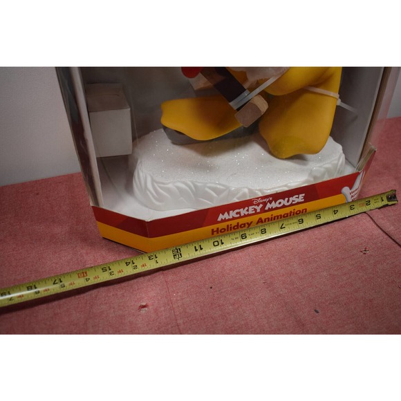 Santa's Best Disney Mickey Mouse Holiday Animation Donald Duck Hockey New In Box - Picture 3 of 13